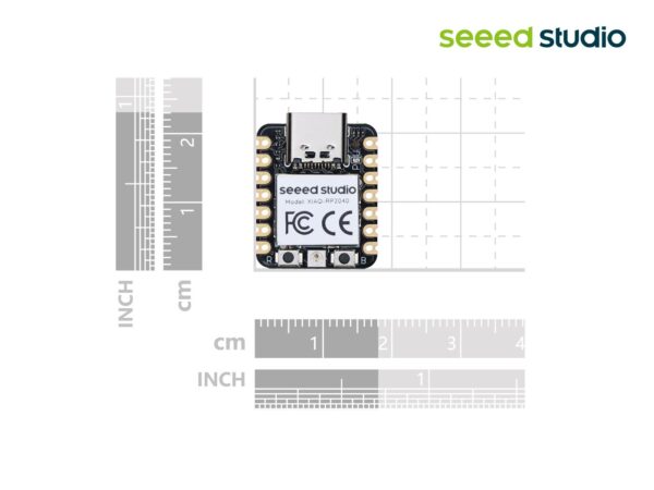 Seeed Studio XIAO RP2040 Size