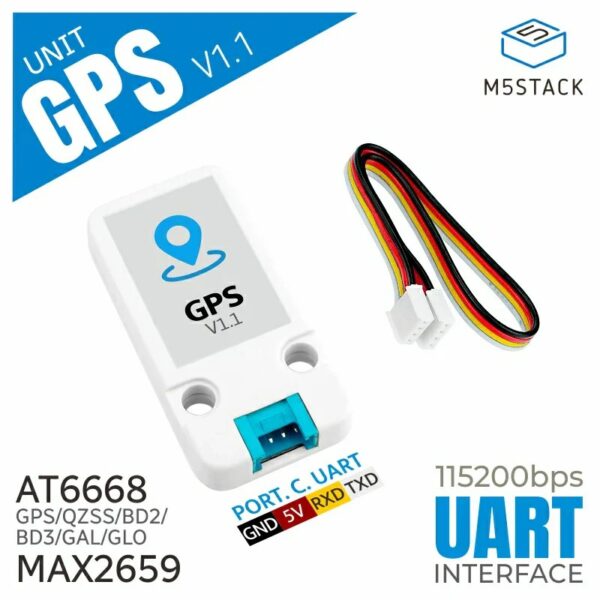 M5Stack GPS-BDS Unit V1.1 - overview