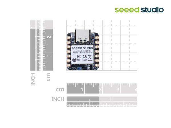 Seeed Studio XIAO nRF52840 size