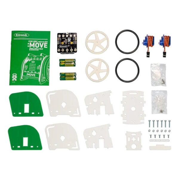 Kitronik :Move mini MK2 buggy kit - Parts