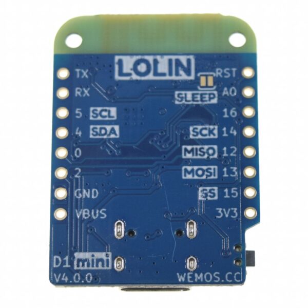 Lolin D1 mini Back