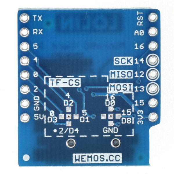 Lolin Micro SD Card Shield - Back