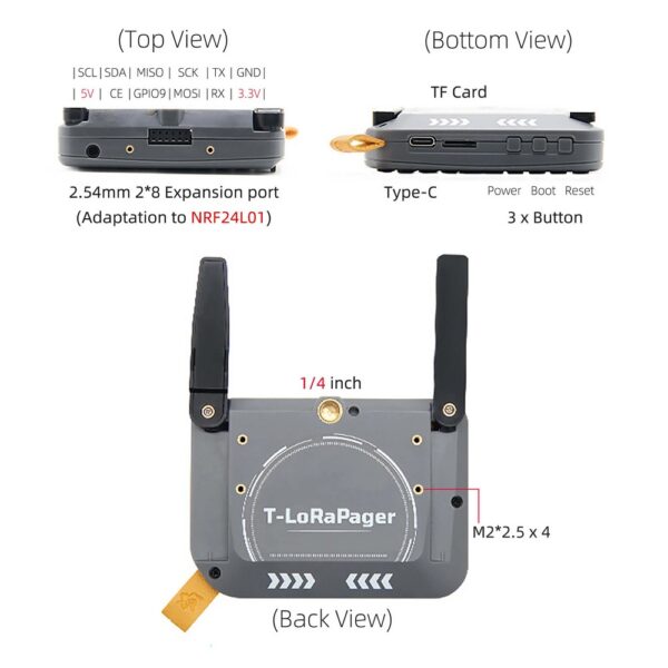 LILYGO T-LORA PAGER views