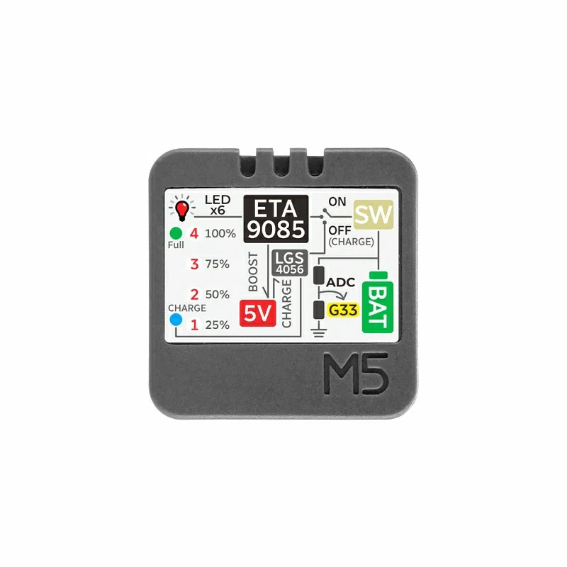M5Stack Atomic Battery Base (200mAh) bottom