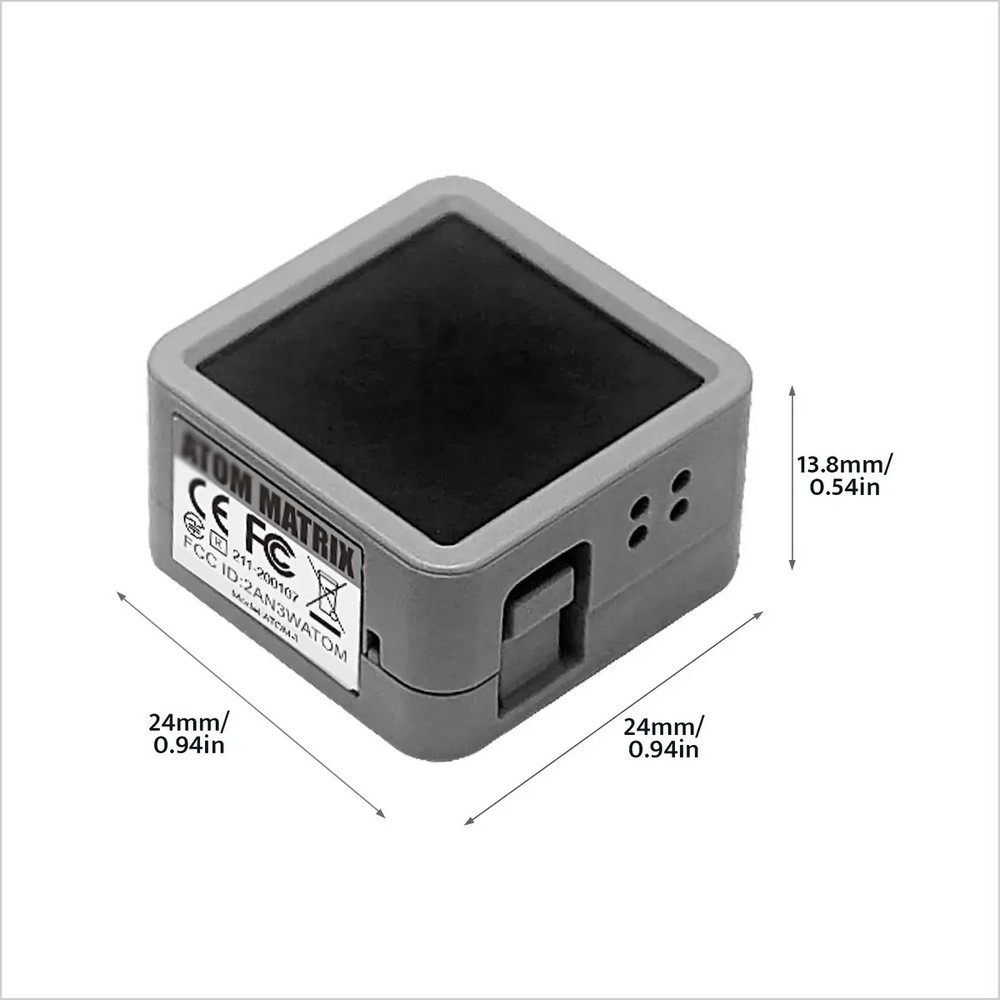 M5Stack ATOM Matrix size