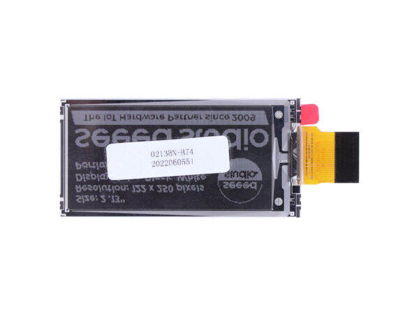 Seeed Studio 2.13″ Monochrome ePaper Display back