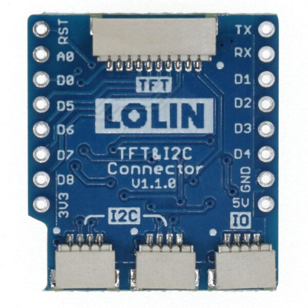 Lolin TFT I2C Connector Shield