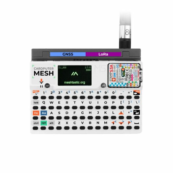 M5Stack Cardputer Mesh Kit for Meshtastic (ESP32-S3) front