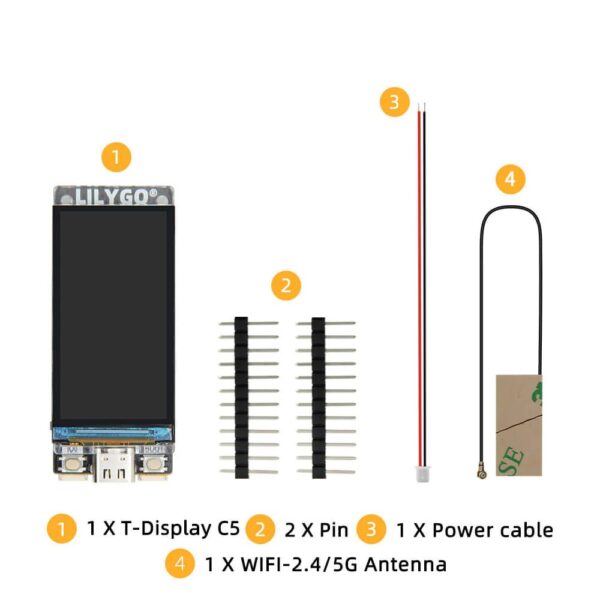 LILYGO T-Display C5 parts