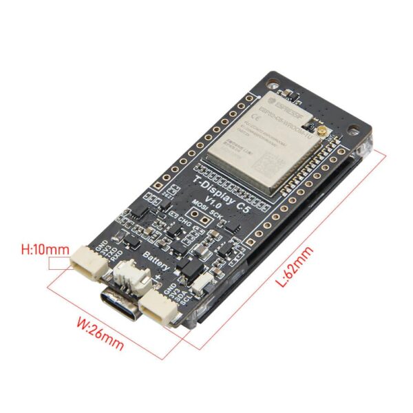 LILYGO T-Display C5 size