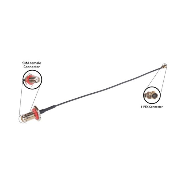 SMA to I-PEX Antenna Cable - 120mm - connector